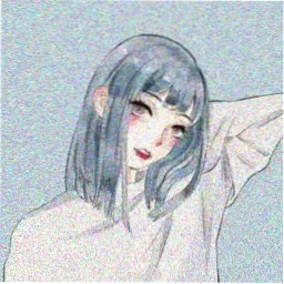 雪原白噪音 极简动漫头像