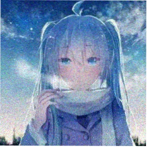 雨夜组左侧双人动漫头像